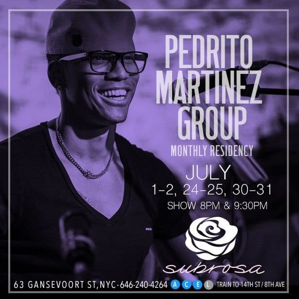 Event - Pedrito Martinez Group - New York, New York - August 13, 2015 | concert tickets