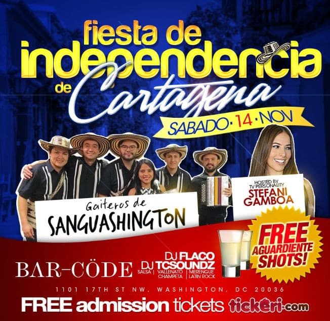 Event - Fiesta Colombiana en Washington DC - Washington, District Of Columbia - November 14, 2015 | concert tickets