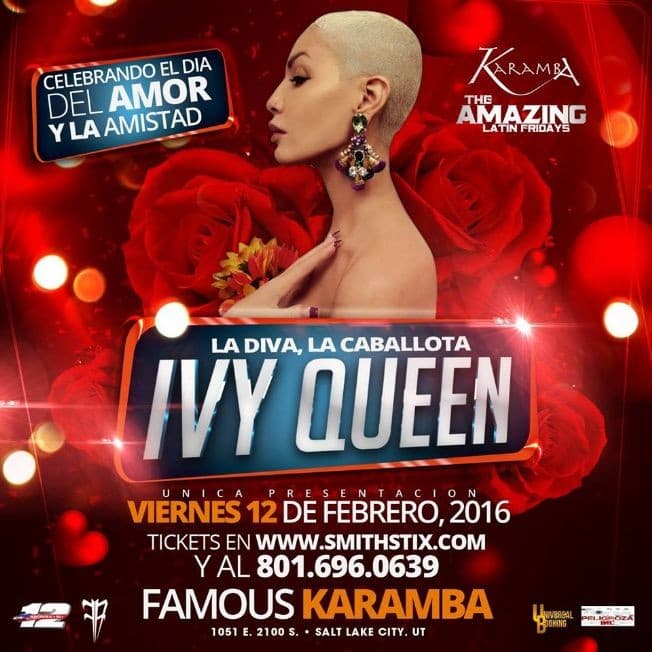 Event - Ivy Queen en Salt Lake City Utah - Salt Lake City, Utah - February 12, 2016 | concert tickets