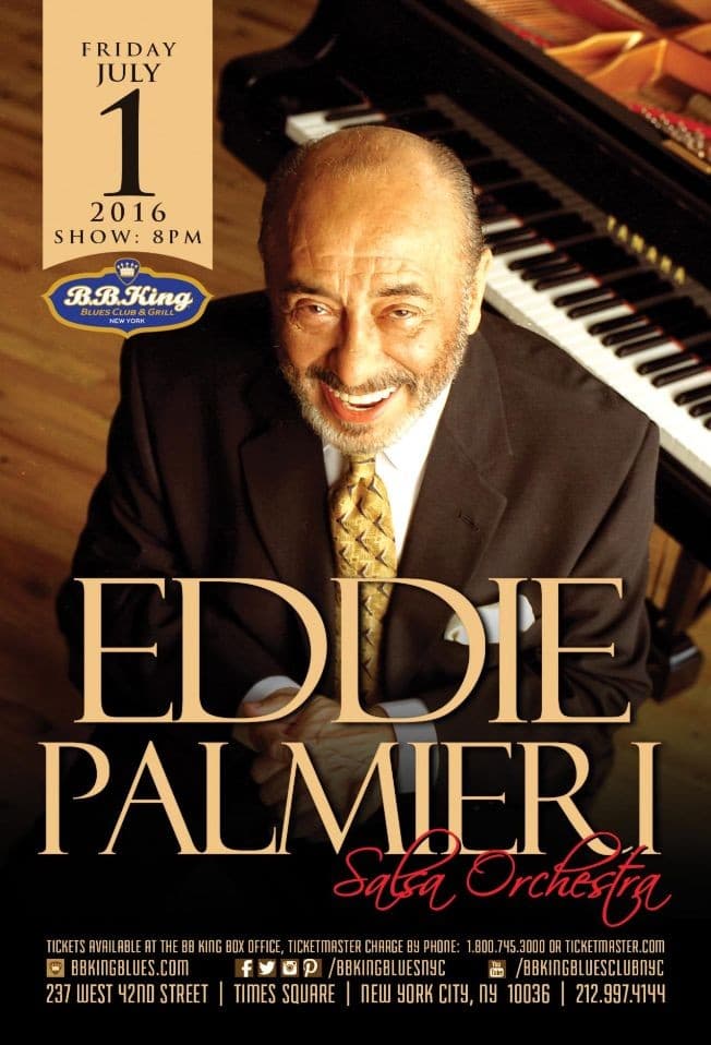 Event - Eddie Palmieri Salsa Orchestra - New York, New York - July 1, 2016 | concert tickets