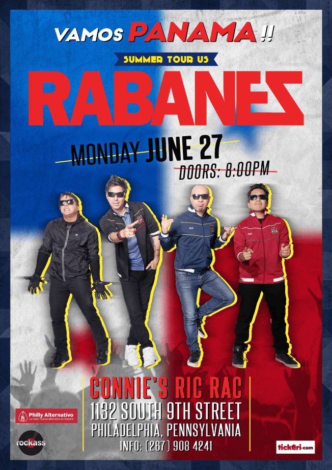 Event - Rabanes en Philadelphia - Philadelphia, Pennsylvania - June 27, 2016 | concert tickets