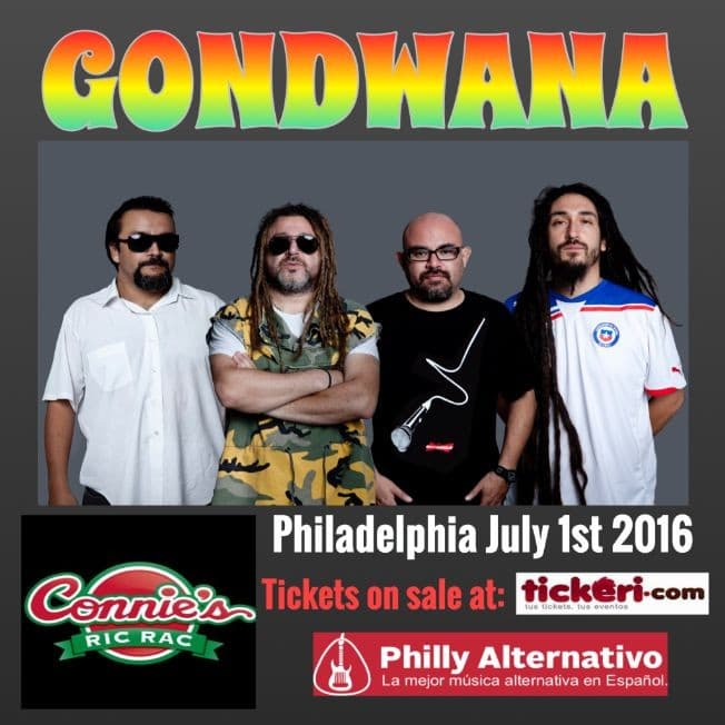 Event - Gondwana - Philadelphia, Pennsylvania - July 1, 2016 | concert tickets