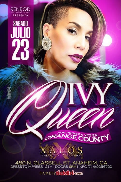 Event - IVY QUEEN EN ANAHEIM - Anaheim, California - July 23, 2016 | concert tickets