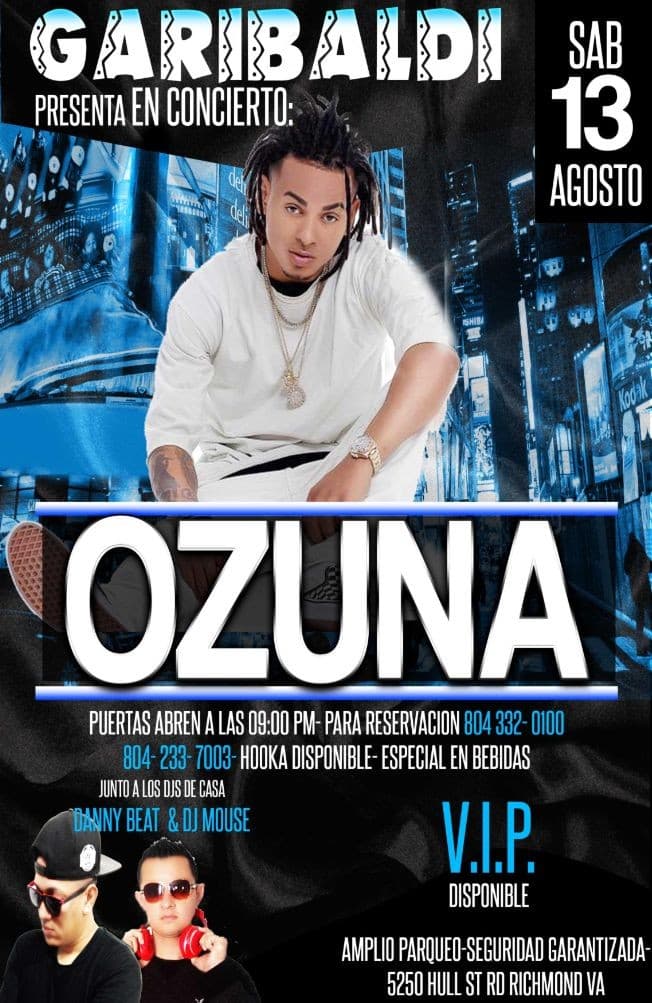 Event - Ozuna - Richmond, Virginia - August 13, 2016 | concert tickets