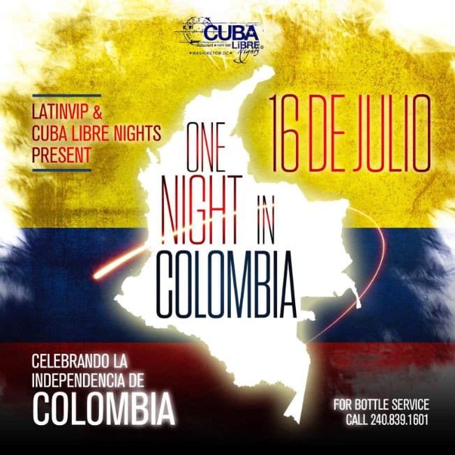 Event - One Night in Colombia - Washington, District Of Columbia - July 16, 2016 | concert tickets