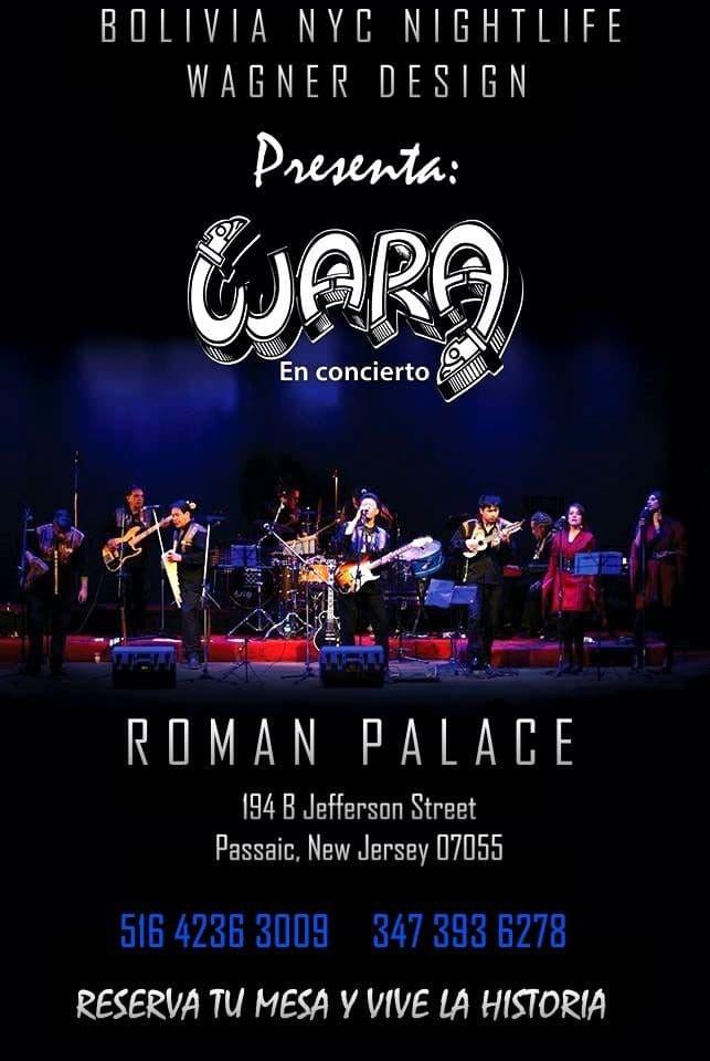 Event - WARA EN CONCIERTO BAILABLE EN NEW JERSEY - PASSAIC, New Jersey - August 19, 2016 | concert tickets