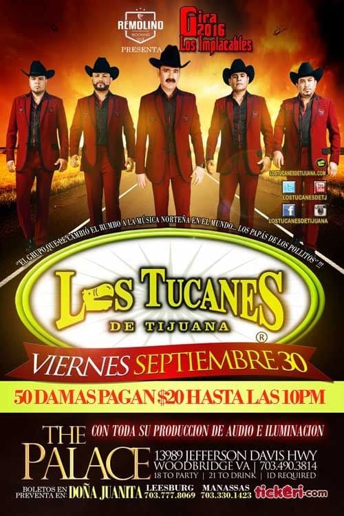 Event - Los Tucanes de Tijuana - Woodbridge, Virginia - September 30, 2016 | concert tickets