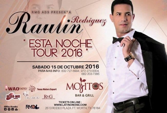 Event - Raulin Rodriguez El Cacique En Su "Otra Noche Tour 2016" Ft.Worth,TX - Ft. Worth, Texas - October 15, 2016 | concert tickets