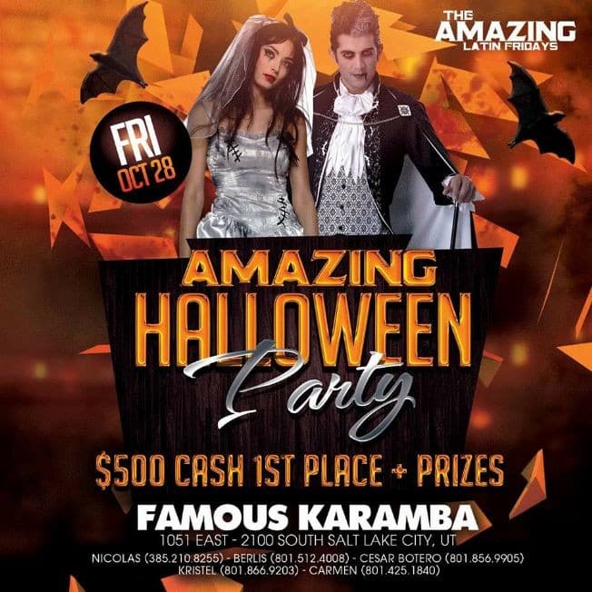 Event - Amazing Halloween Party in Salt Lake City,UT - Salt Lake City, Utah - October 28, 2016 | concert tickets