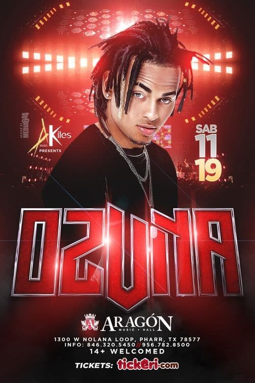 Event - Ozuna Live in concert - Pharr, Texas - November 19, 2016 | concert tickets