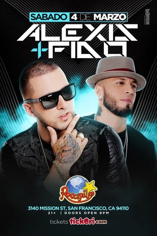 Event - ALEXIS Y FIDO EN SAN FRANCISCO - San Francisco, California - March 4, 2017 | concert tickets