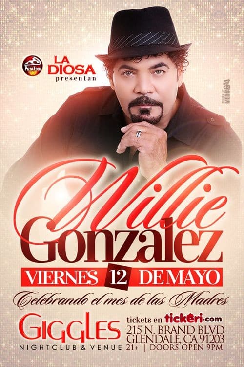 Event - WILLIE GONZALEZ EN LOS ANGELES - Glendale, California - May 12, 2017 | concert tickets