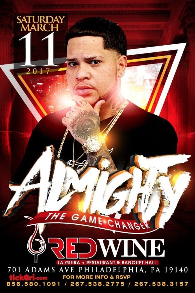 Event - Almighty en concierto - Philadelphia, Pennsylvania - March 11, 2017 | concert tickets