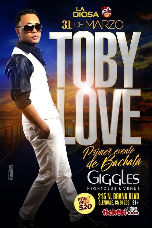 Event - TOBY LOVE EN LOS ANGELES - Glendale, California - March 31, 2017 | concert tickets