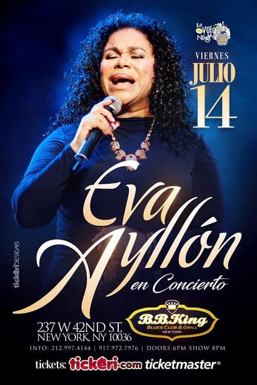 Event - Eva Ayllon in New York,NY - New York, New York - July 14, 2017 | concert tickets