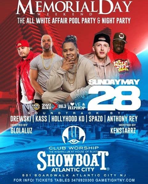 Event - MDW Showboat Atlantic City Pool Party & Night Party Tickets - Atlantic City, New Jersey - May 28, 2017 | concert tickets