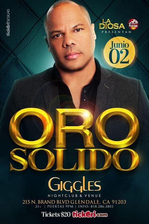 Event - ORO SOLIDO EN LOS ANGELES - Glendale, California - June 2, 2017 | concert tickets