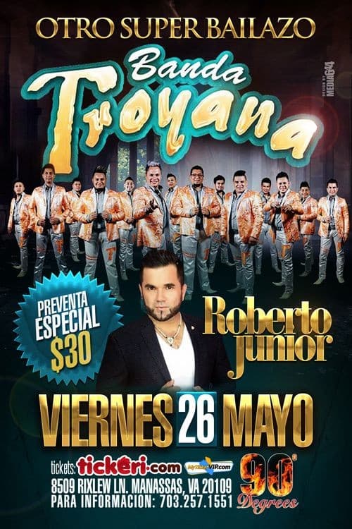 Event - Banda Troyana en Manassas,VA - Manassas, Virginia - May 26, 2017 | concert tickets