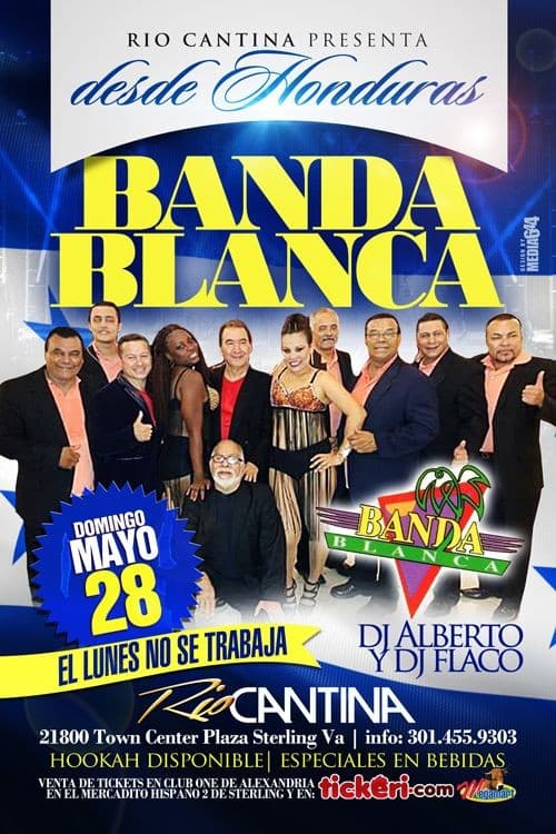 Event - Banda Blanca en Sterling VA - Sterling, Virginia - May 28, 2017 | concert tickets