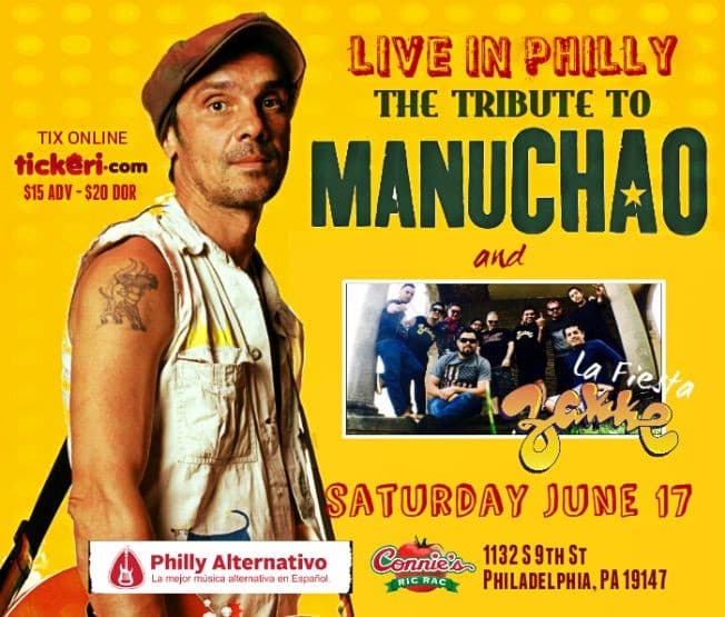 Event - Manu Chao Tribute Live - Philadelphia, Pennsylvania - June 17, 2017 | concert tickets