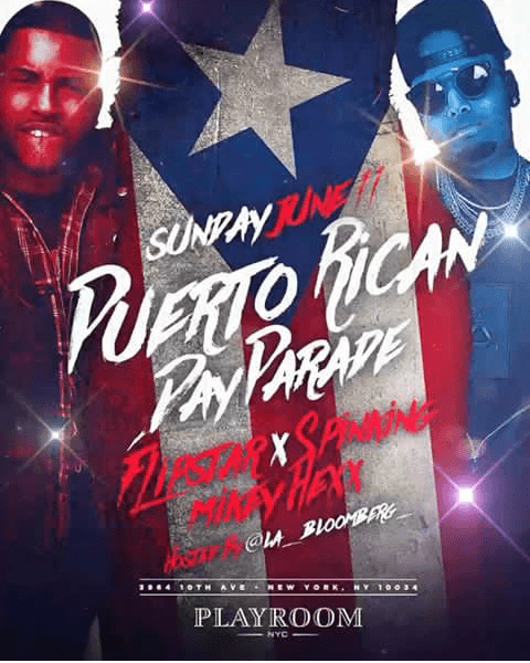 Event - Official Puerto Rican Day Parade After Party At Playroom Lounge NYC - New York, New York - June 11, 2017 | concert tickets