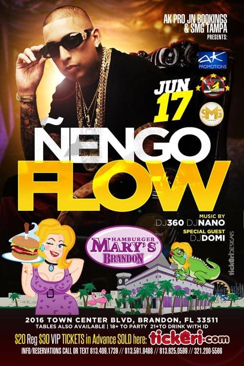 Event - Ñengo Flow Live in Concert - Brandon, Florida - June 17, 2017 | concert tickets