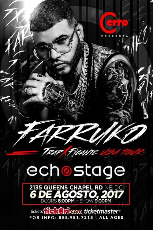 Event - Farruko in Washington,DC - Washington, District Of Columbia - August 17, 2017 | concert tickets