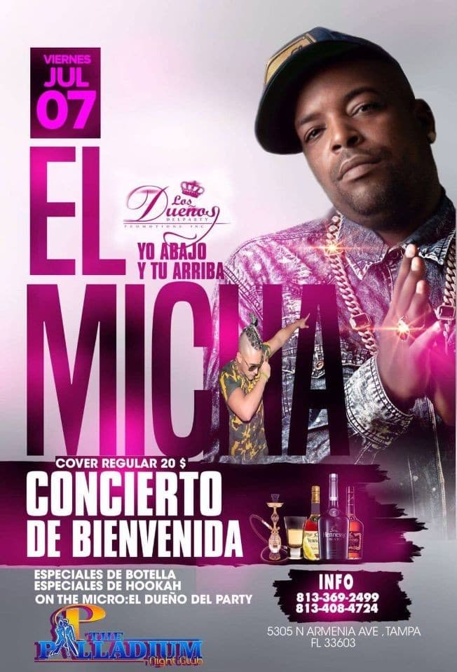 Event - El Micha en Tampa, FL - Tampa, Florida - 7 de julio de 2017 | concert tickets