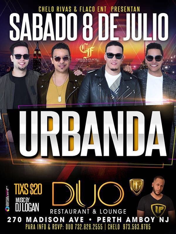 Event - Urbanda en Perth Amboy,NJ - Southfield, Michigan - July 8, 2017 | concert tickets