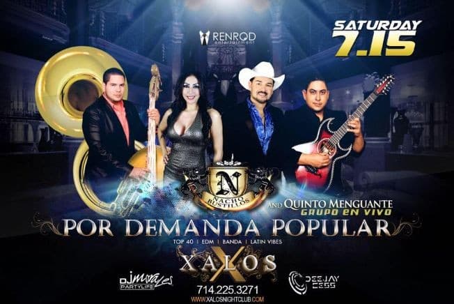 Event - XALOS SATURDAY GRUPO EN VIVO - Anaheim, California - July 15, 2017 | concert tickets