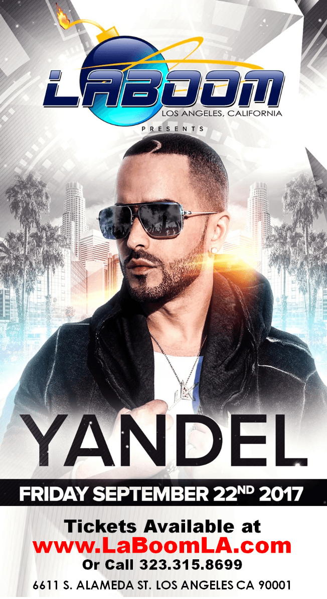 Event - YANDEL en LA BOOM de Los Angeles - Los Angeles, California - September 22, 2017 | concert tickets