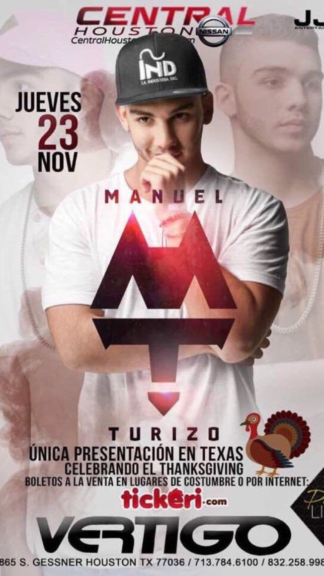 Event - Manuel Turizo en Houston,TX - Houston, Texas - November 23, 2017 | concert tickets