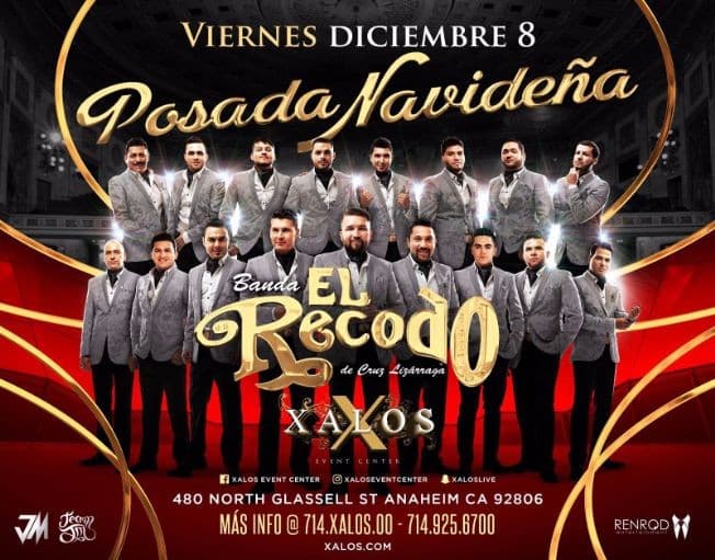 Event - Banda El Recodo en Anaheim - Anaheim, California - December 8, 2017 | concert tickets