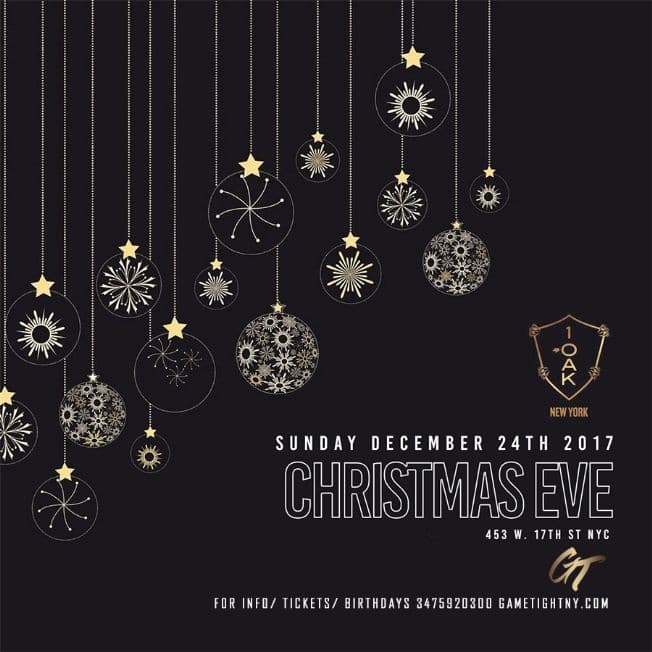 Event - 1Oak NYC Christmas Eve Party 2017 - New York, New York - December 24, 2017 | concert tickets