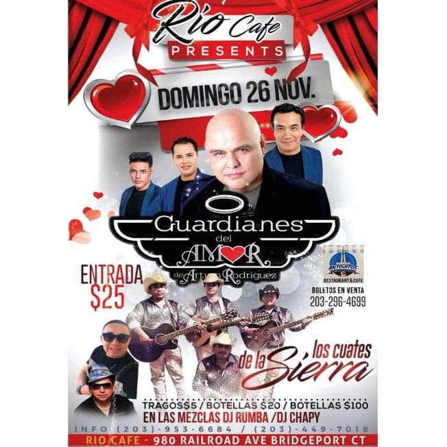 Event - Guardianes del Amor en Bridgeport,CT - Bridgeport, Connecticut - November 26, 2017 | concert tickets