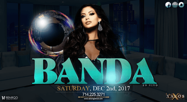 Event - Banda Night FREE - Anaheim, California - December 2, 2017 | concert tickets