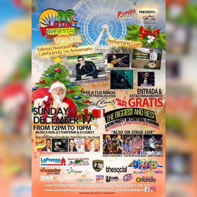 Event - Latin Fiesta in Orlando,FL - Orlando, Florida - December 17, 2017 | concert tickets