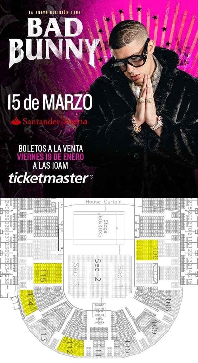 Event - Bad Bunny en Reading,PA - Reading, Pennsylvania - March 15, 2018 | concert tickets