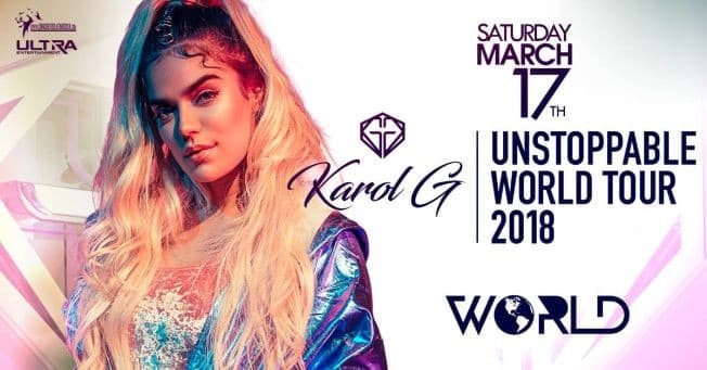 Event - Karol G en Charlotte,NC - Charlotte, North Carolina - March 17, 2018 | concert tickets