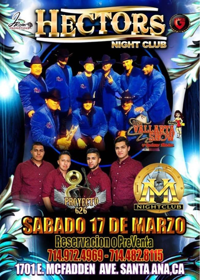 Event - BANDA VALLARTA SHOW! - Santa Ana, California - March 17, 2018 | concert tickets