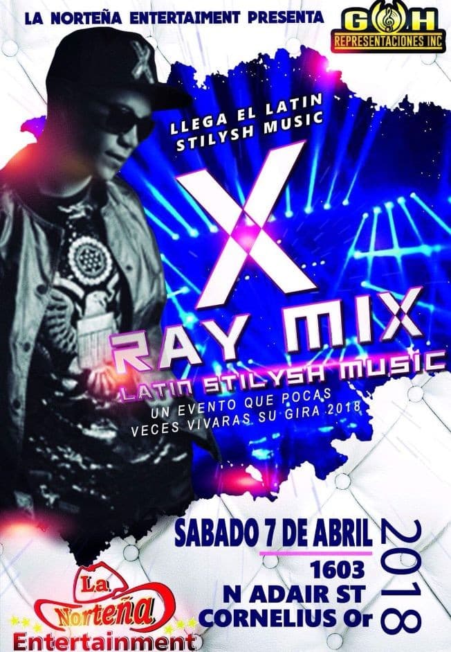 Event - Ray Mix en Cornelius,OR - Cornelius, Oregon - April 7, 2018 | concert tickets