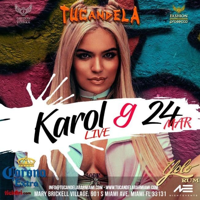 Event - Karol G Live Concert - Miami, Florida - March 24, 2018 | concert tickets