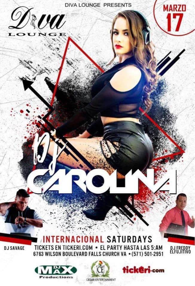 Event - DJ Carolina - Falls Church, Virginia - March 17, 2018 | concert tickets