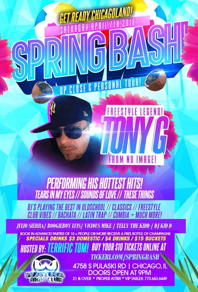 Event - SPRING BASH ! - Chicago, Illinois - April 7, 2018 | concert tickets