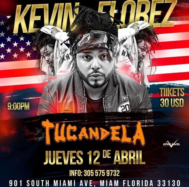 Event - Kevin Florez concert - Miami, Florida - April 12, 2018 | concert tickets