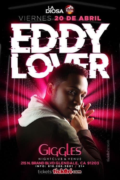 Event - EDDY LOVER EN LOS ANGELES - Glendale, California - 20 de abril de 2018 | concert tickets