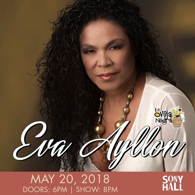 Event - Eva Ayllon en New York - New York, New York - May 20, 2018 | concert tickets