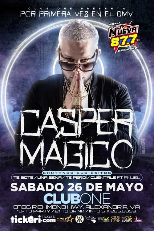 Event - Casper Magico - Alexandria, Virginia - May 26, 2018 | concert tickets