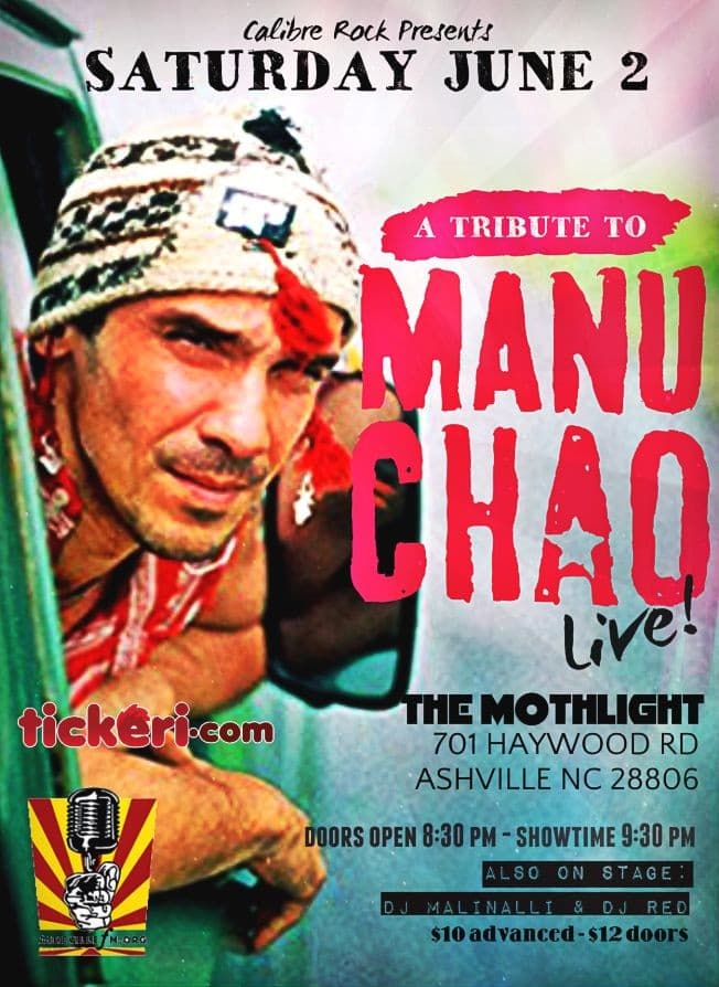 Event - Manu Chao Live Tribute (Canceled) - Asheville, North Carolina - June 2, 2018 | concert tickets