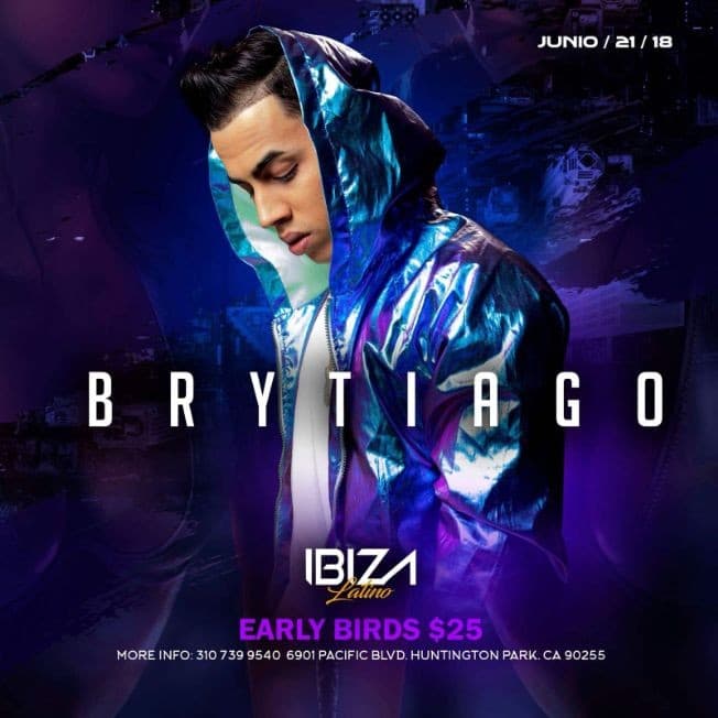 Event - Brytiago en Huntington Park,CA - Huntington Park, California - June 21, 2018 | concert tickets